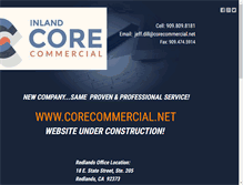 Tablet Screenshot of corecommercial.net